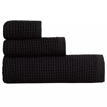 Полотенце Zara Home Waffle Texture Cotton, черный