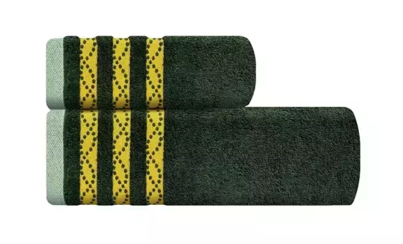 Полотенце Zaratex, темно-зеленый