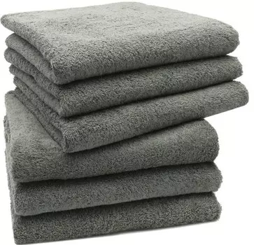 Полотенце Zollner 00000083 6 шт, 50x1x100 см, серо-коричневый