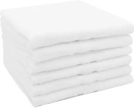 Полотенце Zollner 00000138 6 шт, 50x1x70 см, белый