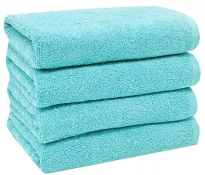 Полотенце Zollner 00000319 4 шт, 50x1x100 см цвет petrol