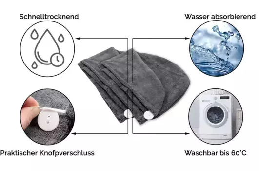 Полотенце Zollner, серый