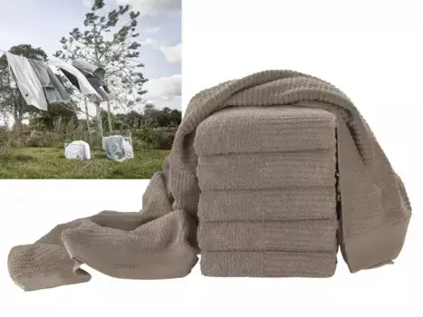 Полотенце Zone Denmark, коричневый