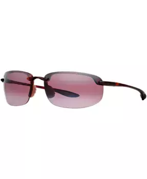 Поляризационные солнцезащитные очки Hookipa, 407 Maui Jim, розовый