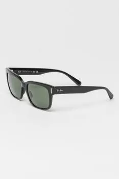 Поляризационные солнцезащитные очки Jeffrey Ray-Ban, черный