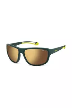 Поляризационные солнцезащитные очки Polaroid, зеленый