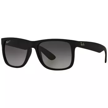 Поляризационные солнцезащитные очки Ray-Ban RB4165 Justin, черные