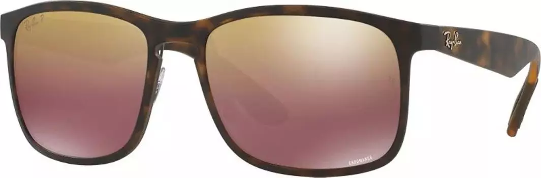 Поляризационные солнцезащитные очки Ray-Ban RB4264 Chromance, золотой