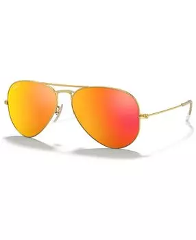 Поляризационные солнцезащитные очки, RB3025 AVIATOR MIRROR Ray-Ban