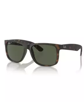 Поляризационные солнцезащитные очки, RB4165 Justin Gradient Ray-Ban, коричневый