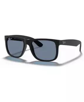 Поляризационные солнцезащитные очки, RB4165 Justin Gradient Ray-Ban, черный
