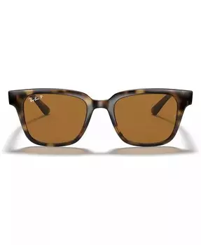 Поляризационные солнцезащитные очки, RB4323 51 Ray-Ban, коричневый