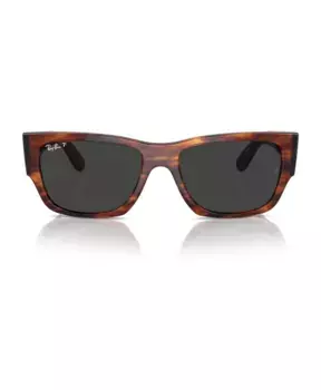 Поляризационные солнцезащитные очки в стиле Carlos RB0947s Ray-Ban, коричневый