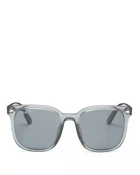 Поляризованные квадратные солнцезащитные очки, 56 мм Ray-Ban, цвет Gray
