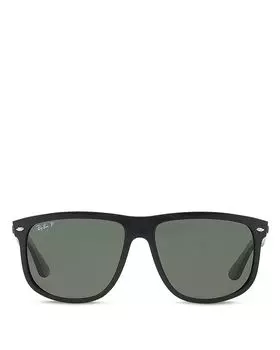 Поляризованные квадратные солнцезащитные очки бойфренда, 60 мм Ray-Ban