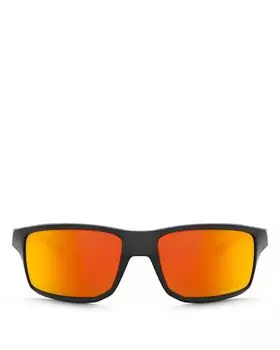 Поляризованные квадратные солнцезащитные очки Gibston, 61 мм Oakley, цвет Black