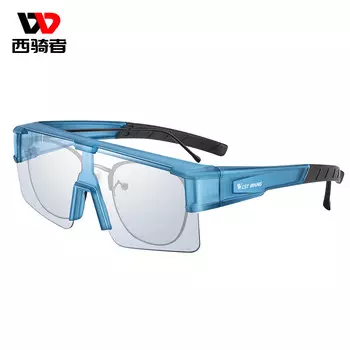 Поляризованные очки Western Rider для езды на велосипеде, меняющие цвет очки, комплект очков для близорукости, солнцезащитные очки в большой оправе, уличные ветрозащитные очки для мужчин и женщин WestBiking
