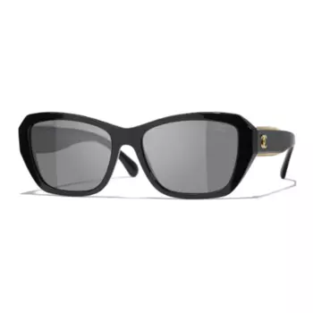 Поляризованные солнцезащитные очки-бабочки CHANEL