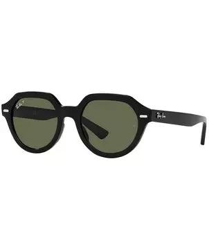 Поляризованные солнцезащитные очки-бабочки Ray-Ban унисекс RB4399 53 мм, черный
