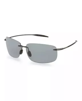 Поляризованные солнцезащитные очки Breakwall Maui Jim, серебряный