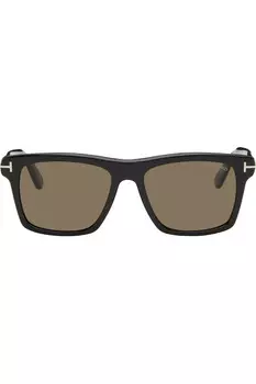 Поляризованные солнцезащитные очки Buckley Tom Ford, черный