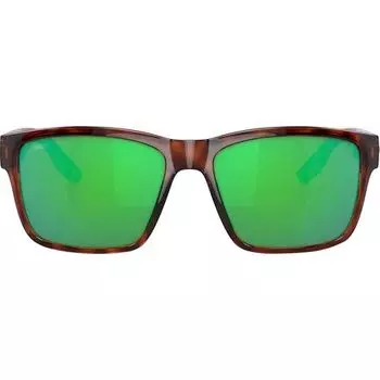 Поляризованные солнцезащитные очки Paunch 580P Costa, цвет Tortoise/Green Mirror