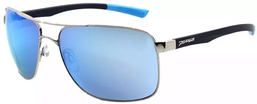 Поляризованные солнцезащитные очки Peppers Eyewear Barracuda, серебряный