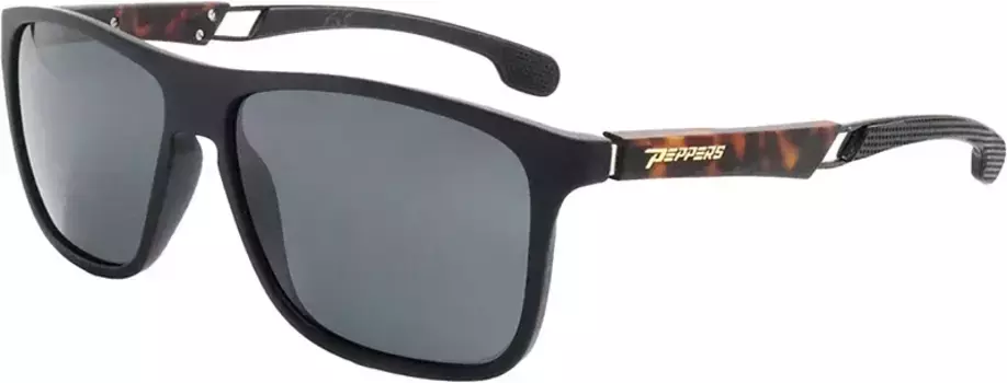 Поляризованные солнцезащитные очки Peppers с проводкой Peppers Eyewear, цвет Matte Black/Smoke Polarized