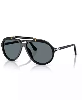 Поляризованные солнцезащитные очки Persol, черный