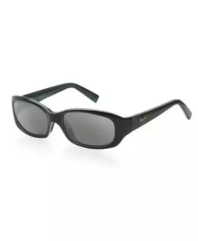 Поляризованные солнцезащитные очки Punchbowl, 219 Maui Jim, черный