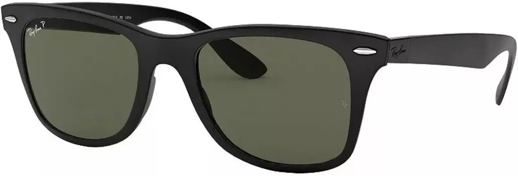 Поляризованные солнцезащитные очки Ray-Ban Wayfarer Lifeforce, черный