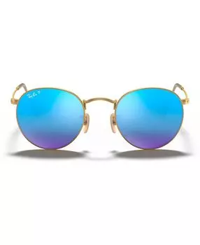 Поляризованные солнцезащитные очки, rb3447 круглые вспышки линз Ray-Ban, мульти