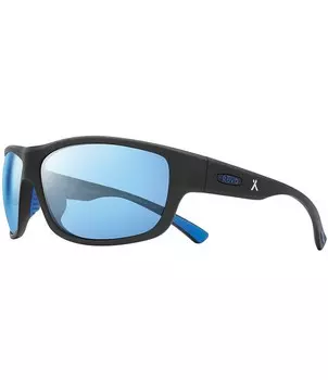 Поляризованные солнцезащитные очки Revo Caper с запахом, 63 мм, черный