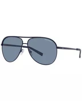 Поляризованные солнцезащитные очки унисекс, AX2002 61 Armani Exchange, синий