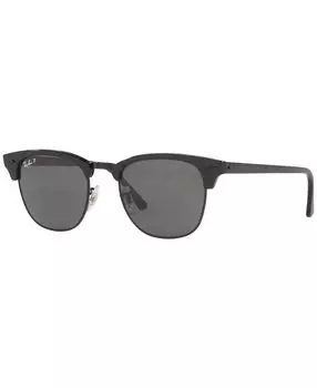 Поляризованные солнцезащитные очки унисекс clubmaster, rb3016 51 Ray-Ban, мульти