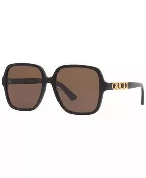 Поляризованные солнцезащитные очки унисекс, GG1189S Gucci, черный