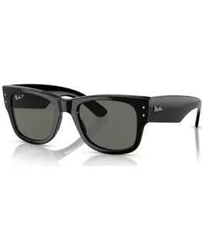Поляризованные солнцезащитные очки унисекс Mega Wayfarer 51 Ray-Ban, черный