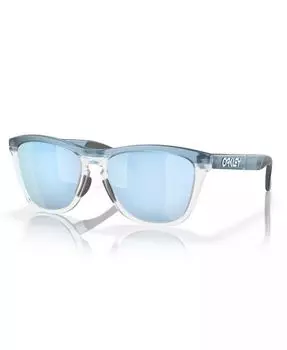 Поляризованные солнцезащитные очки унисекс, модель Frogskins с низкой перемычкой Oo9284A Oakley, серый