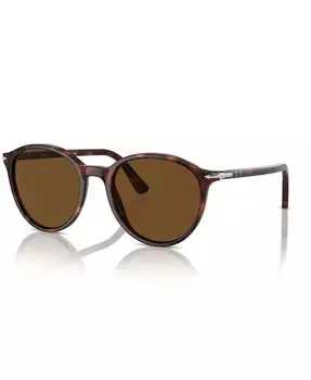 Поляризованные солнцезащитные очки унисекс, Po3350S Persol, коричневый