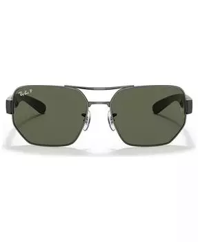Поляризованные солнцезащитные очки унисекс Ray-Ban, серебряный