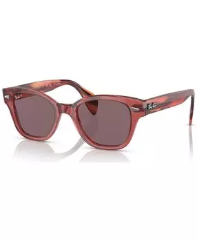 Поляризованные солнцезащитные очки унисекс, RB0880S52-P Ray-Ban, розовый