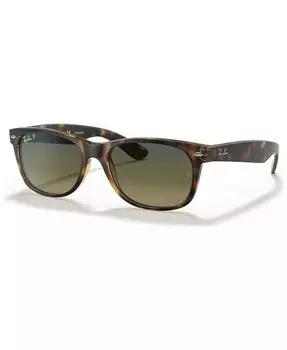 Поляризованные солнцезащитные очки унисекс, RB2132 NEW WAYFARER Ray-Ban, коричневый