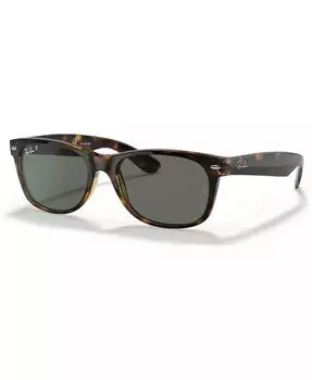 Поляризованные солнцезащитные очки унисекс, RB2132 NEW WAYFARER Ray-Ban, коричневый