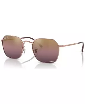 Поляризованные солнцезащитные очки унисекс, RB369455-ZP Ray-Ban, золотой