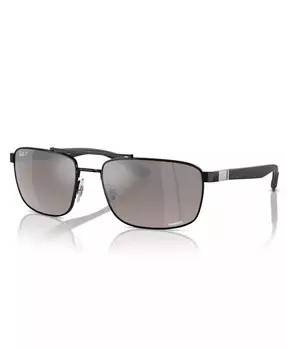 Поляризованные солнцезащитные очки унисекс, Rb3737 Chromance Rb3737Ch Ray-Ban, черный