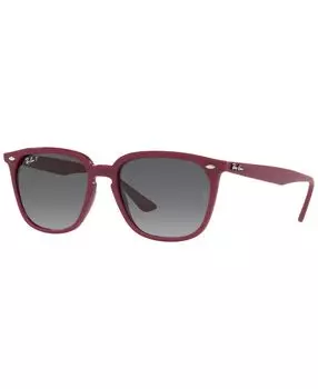 Поляризованные солнцезащитные очки унисекс, rb4362 55 Ray-Ban, красный