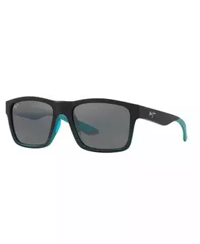 Поляризованные солнцезащитные очки унисекс, The Flats Mj000738 Maui Jim, синий