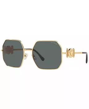 Поляризованные солнцезащитные очки унисекс Versace, золотой