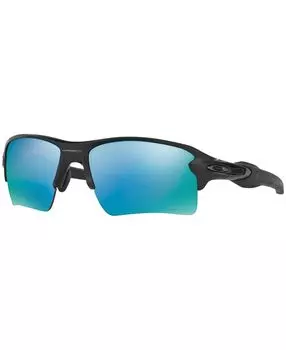 Поляризованные солнцезащитные очки xl prizm deep water, oo9188 flak 2,0 Oakley, мульти