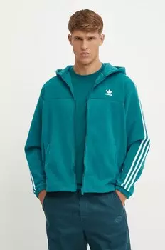 Полярная толстовка Adidas Originals, бирюзовый